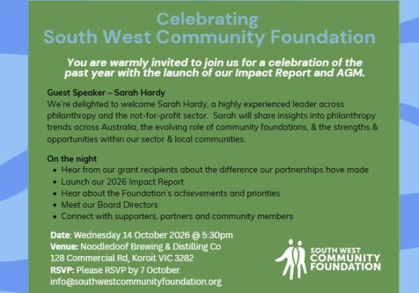 South West Community Foundation AGM Invitation